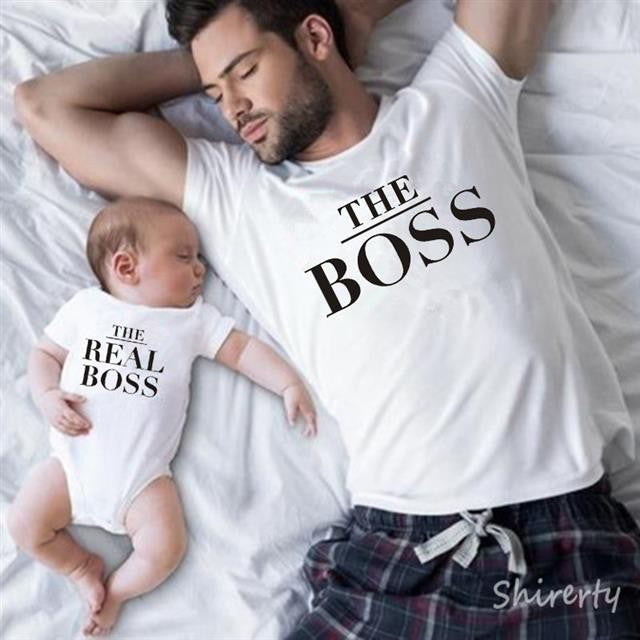 Playera "The Boss y The Real Boss"