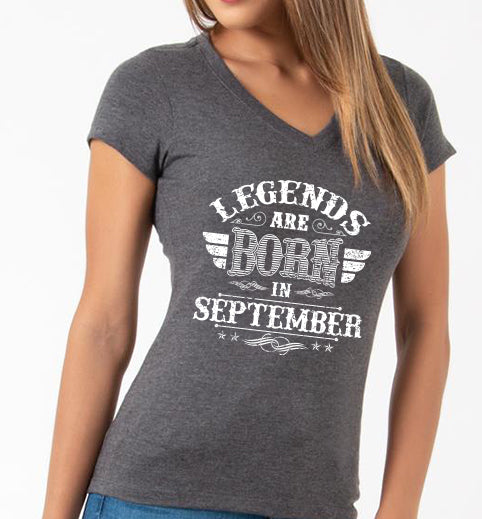 Playera Legends Septiembre Cuello en V