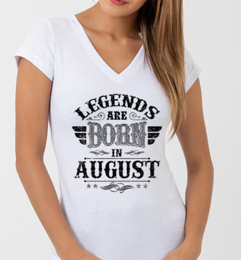Playera Legends Agosto Cuello en V