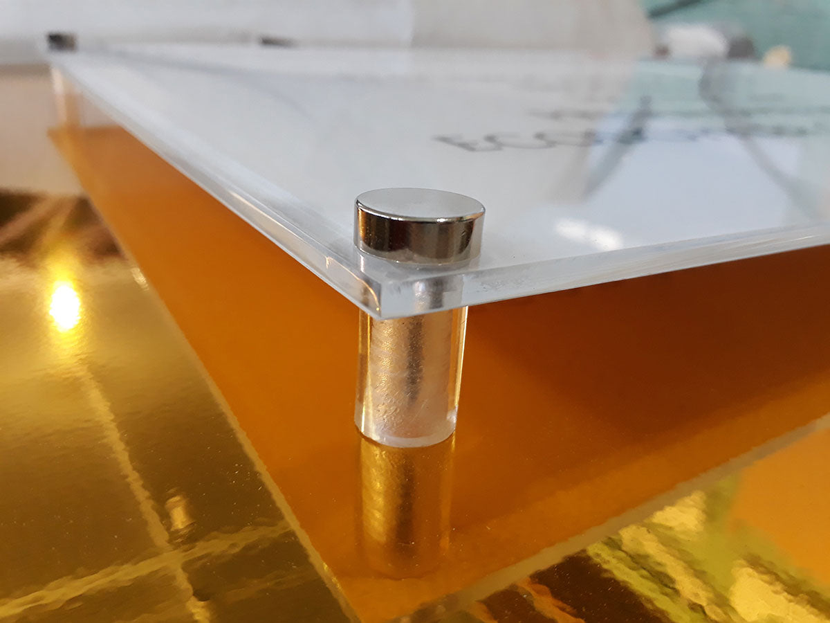 Acrílico Lechoso con Vinil de Corte