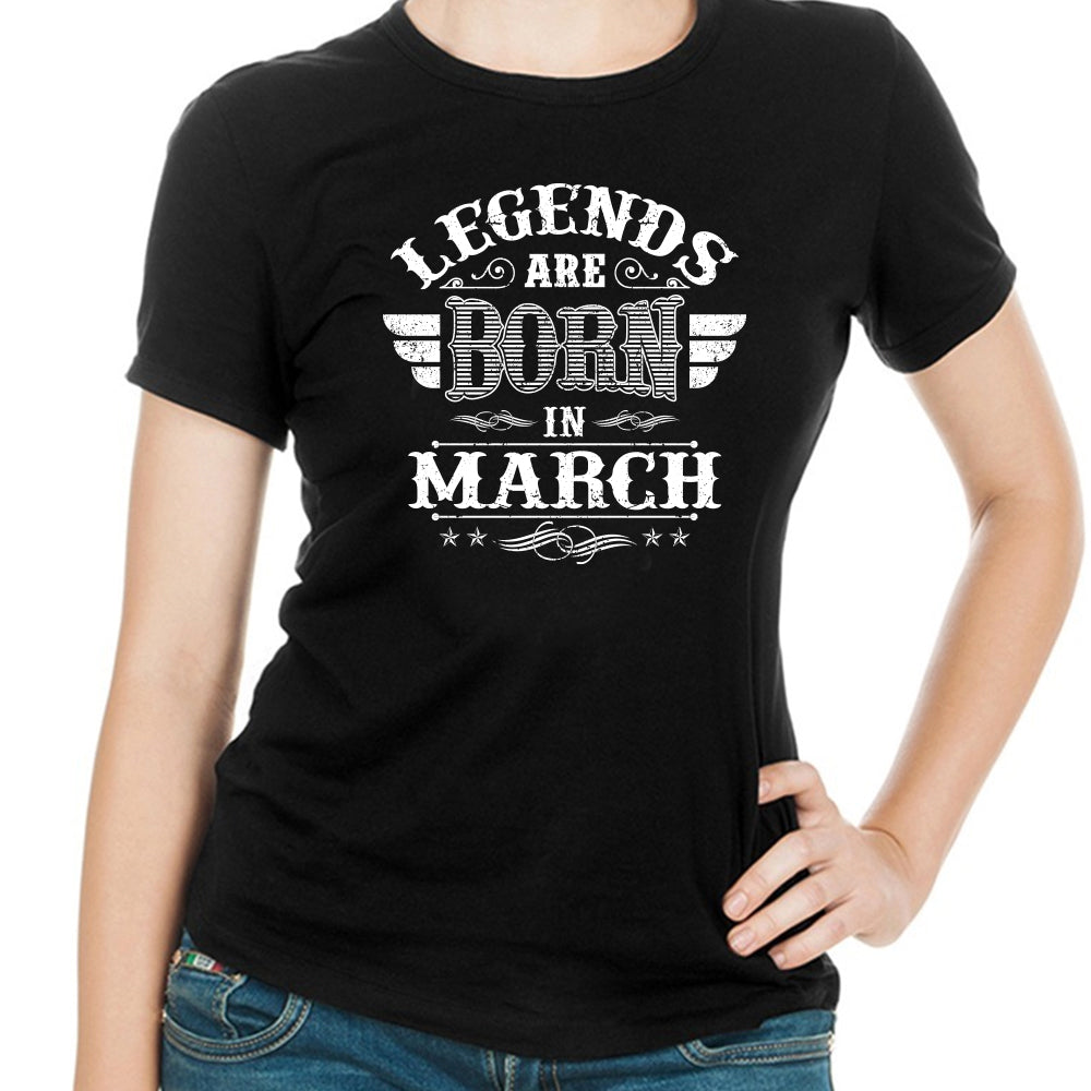 Playera Legends Marzo Cuello Redondo