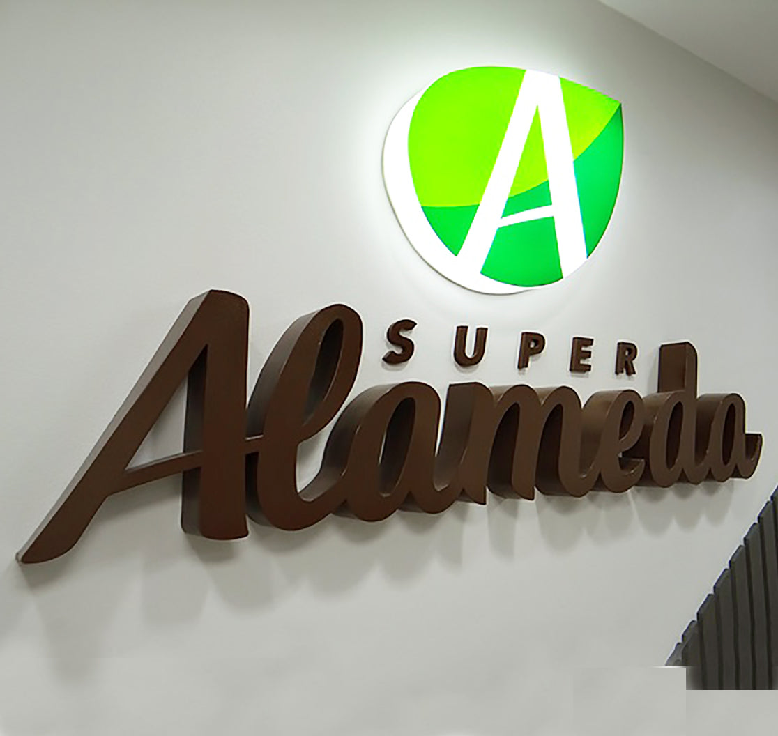 Letras Tipo Block con Iluminación