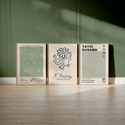 Henri Matisse Poster, Keith Haring Print, Yayoi Kusama